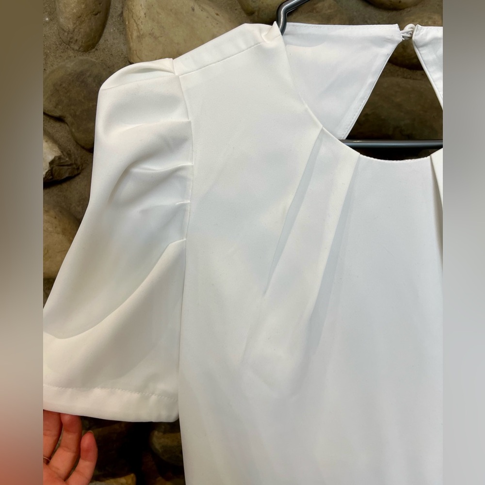 Adelyn Rae Stunning White Dress